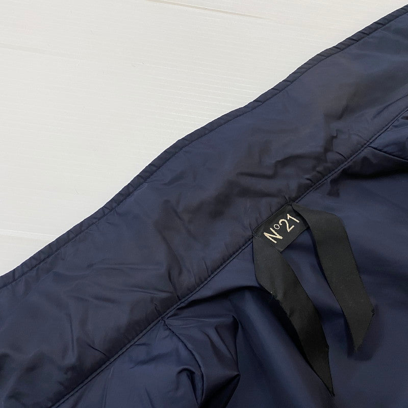 【中古品】【レディース】 N°21 ヌメロ ヴェントゥーノ COACH JACKET コーチ ジャケット ライトアウター 170-251205-yo-01-tei サイズ：M カラー：ネイビー 万代Net店