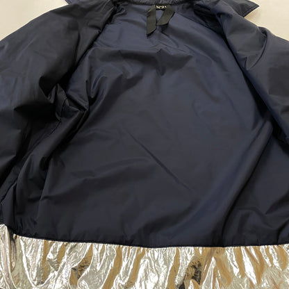 【中古品】【レディース】 N°21 ヌメロ ヴェントゥーノ COACH JACKET コーチ ジャケット ライトアウター 170-251205-yo-01-tei サイズ：M カラー：ネイビー 万代Net店