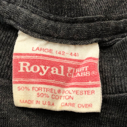 【現状渡し品】【メンズ】 ROYAL ロイヤル 80’s VITAGE CHEVROLET TEE 80年代 ヴィンテージ シボレー Tシャツ 半袖 トップス 145-260711-sa-05-tei サイズ：L カラー：グレー 万代Net店