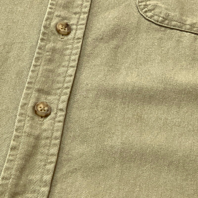 【中古品】【メンズ】 ORVIS オービス 90’s L/S SHIRT 90年代 ロングスリーブ シャツ 長袖 トップス 144-260715-sa-02-tei サイズ：L カラー：カーキ系 万代Net店