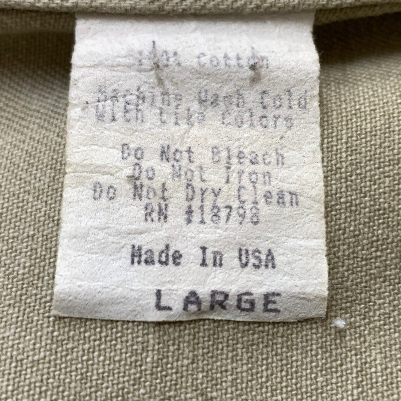 【中古品】【メンズ】 ORVIS オービス 90’s L/S SHIRT 90年代 ロングスリーブ シャツ 長袖 トップス 144-260715-sa-02-tei サイズ：L カラー：カーキ系 万代Net店