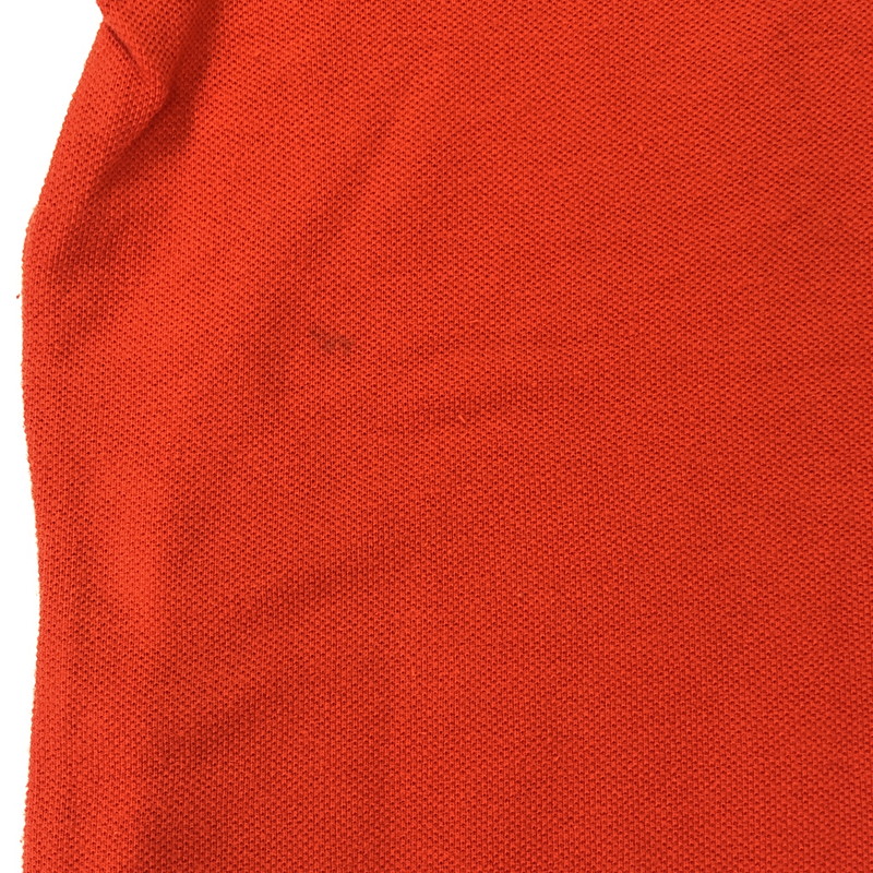 【中古品】【メンズ】 POLO RALPH LAUREN ポロ・ラルフローレン 90's L/S 2B POLO SHIRT 90年代 ロングスリーブ 2ボタン ポロシャツ 半袖 トップス 147-250929-KS-21-tei サイズ：M カラー：オレンジ 万代Net店