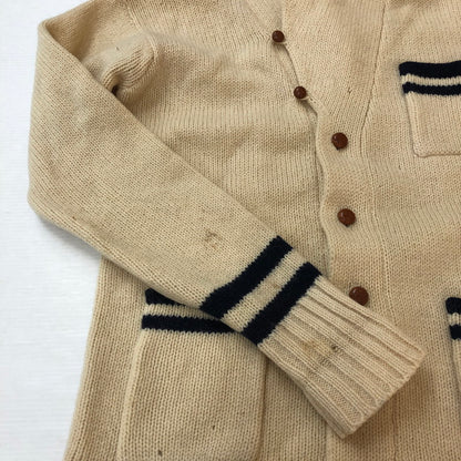 【現状渡し品】【メンズ】 POLO RALPH LAUREN ポロ・ラルフローレン SHAWL COLLAR WOOL KNIT ショールカラー ウールニット トップス セーター 147-251005-ts-13-fuz サイズ：M カラー：ホワイト 万代Net店
