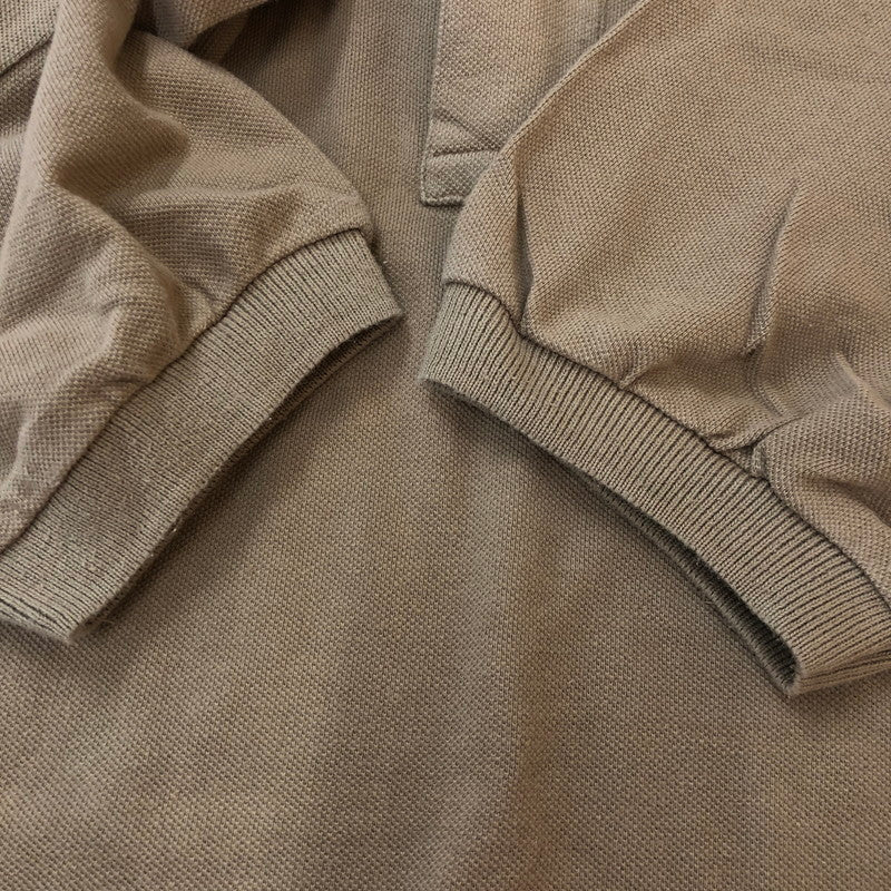 【中古品】POLO RALPH LAUREN ポロ・ラルフローレン 90’s POLO SHIRT S/S 90年代 ポロシャツ ショートスリーブ トップス 半袖 ハーフボタン 147-250928-ts-19-tei サイズ：M カラー：ベージュ 万代Net店