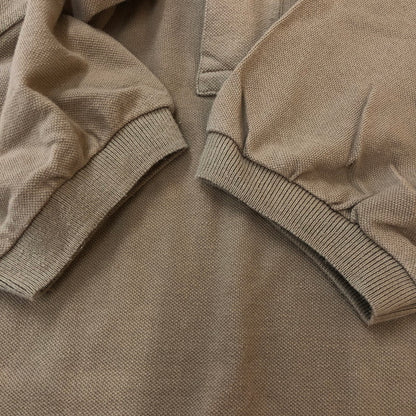 【中古品】POLO RALPH LAUREN ポロ・ラルフローレン 90’s POLO SHIRT S/S 90年代 ポロシャツ ショートスリーブ トップス 半袖 ハーフボタン 147-250928-ts-19-tei サイズ：M カラー：ベージュ 万代Net店