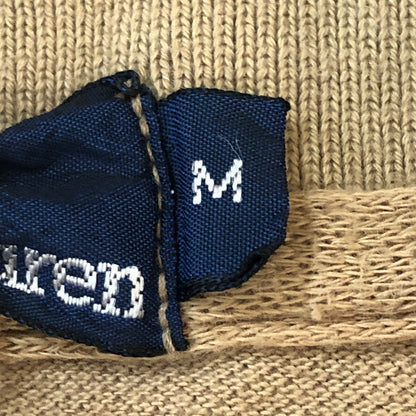 【中古品】POLO RALPH LAUREN ポロ・ラルフローレン 90’s POLO SHIRT S/S 90年代 ポロシャツ ショートスリーブ トップス 半袖 ハーフボタン 147-250928-ts-19-tei サイズ：M カラー：ベージュ 万代Net店