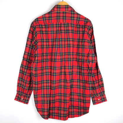 【中古品】Brooks Brothers ブルックスブラザーズ 80’s FLANNEL SHIRT VINTAGE MADE IN USA 80年代 フランネル シャツ トップス 長袖 ヴィンテージ USA製 145-250928-ts-06-tei サイズ：16-R カラー：チェック 万代Net店