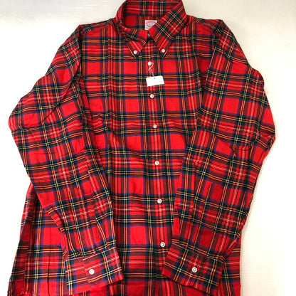 【中古品】Brooks Brothers ブルックスブラザーズ 80’s FLANNEL SHIRT VINTAGE MADE IN USA 80年代 フランネル シャツ トップス 長袖 ヴィンテージ USA製 145-250928-ts-06-tei サイズ：16-R カラー：チェック 万代Net店