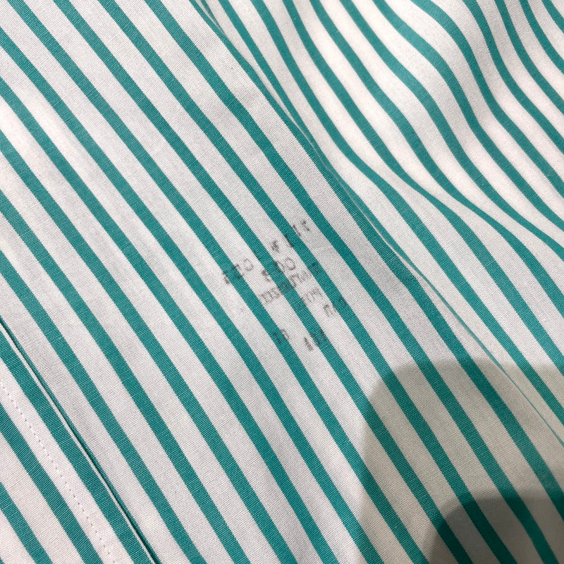 【中古品】【メンズ】 BROOKS BROTHERS ブルックスブラザーズ MAKERS BD STRIPE SS SHIRT メイカーズ ボタンダウン ストライプ ショートスリーブ シャツ 半袖 トップス 145-260828-yo-06-teih サイズ：16 1/2 カラー：ホワイト/ブルー 万代Net店