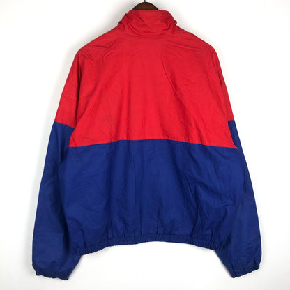 【現状渡し品】POLO RALPH LAUREN ポロ・ラルフローレン 90’s ZIPUP BLOUSON 90年代 ジップアップ ブルゾン アウター ジャケット 147-250928-ts-18-tei サイズ：L カラー：レッドブルー 万代Net店