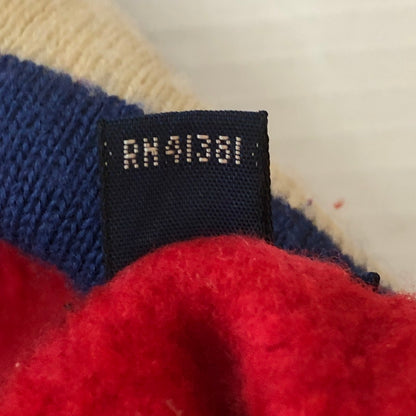 【現状渡し品】POLO RALPH LAUREN ポロ・ラルフローレン 90’s ZIPUP BLOUSON 90年代 ジップアップ ブルゾン アウター ジャケット 147-250928-ts-18-tei サイズ：L カラー：レッドブルー 万代Net店