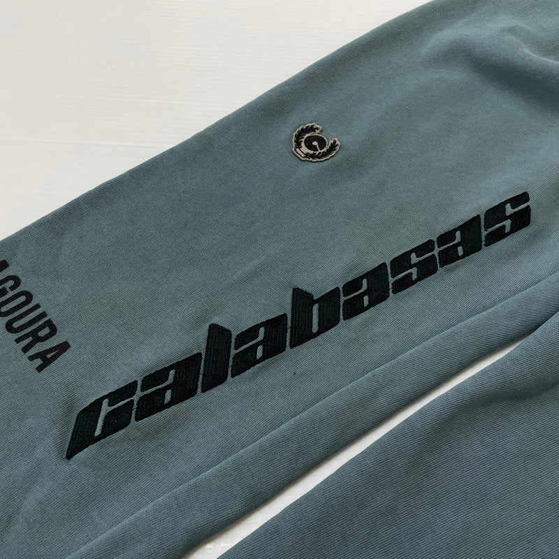 【中古品】【メンズ】 YEEZY イージー CALABASAS TRACK PANT YZ6U3014-D カラバサス トラック パンツ ボトムス 153-620618-sa-05-tei サイズ：L カラー：ブルー系 万代Net店