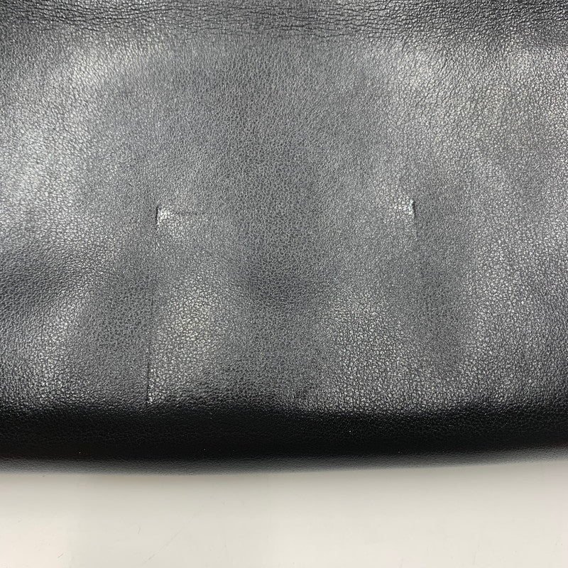 【中古品】【メンズ/レディース】 BVLGARI ブルガリ CIRCLE LEATHER WALLET 284691 サークル レザー ウォレット 長財布 財布 ロングウォレット 200-251119-ks-02-tei カラー：ブラック 万代Net店