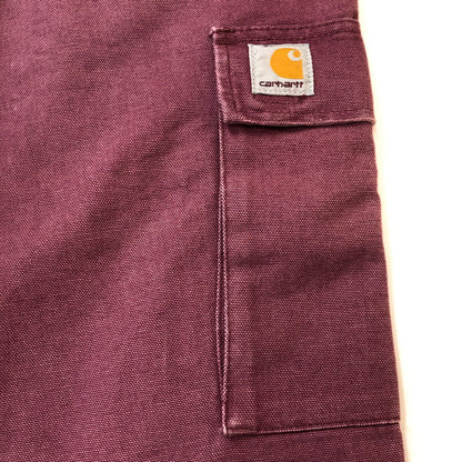 【中古品】【メンズ】 Carhartt WIP カーハート ワークインプログレス KEYTON CARGO PANT IO27252 キートン カーゴパンツ ボトムス 156-250922-KS-26-tei サイズ：S カラー：パープル 万代Net店