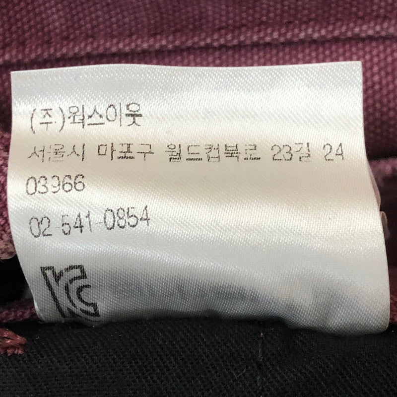 【中古品】【メンズ】 Carhartt WIP カーハート ワークインプログレス KEYTON CARGO PANT IO27252 キートン カーゴパンツ ボトムス 156-250922-KS-26-tei サイズ：S カラー：パープル 万代Net店