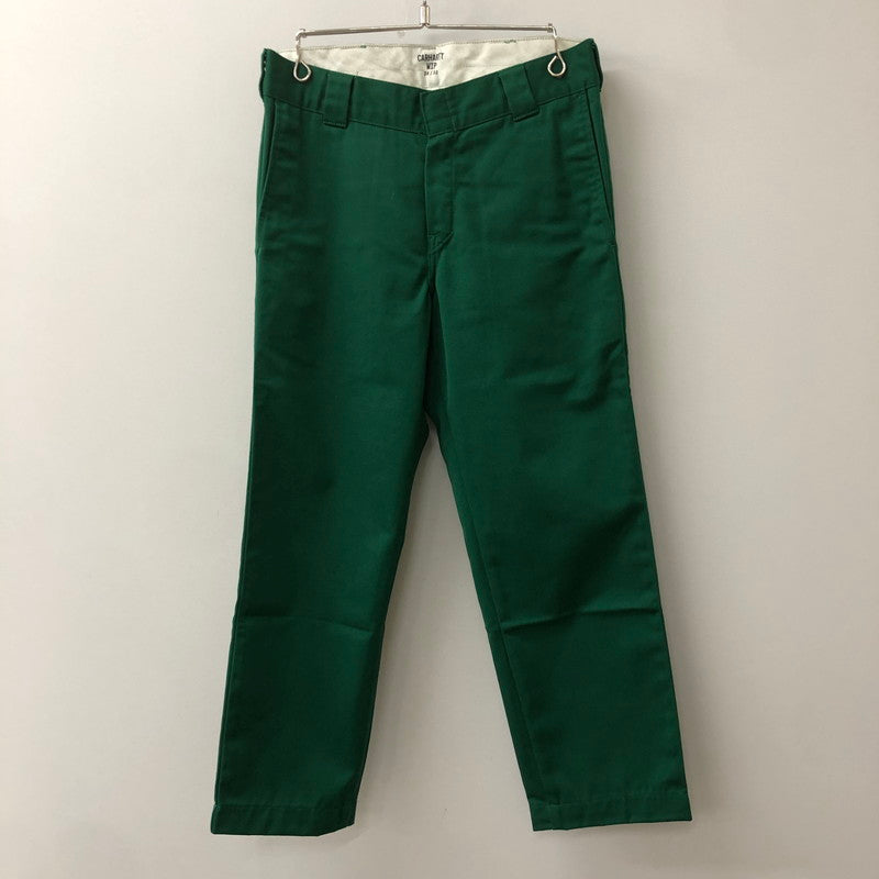【中古品】【メンズ】 Carhartt WIP カーハート ワークインプログレス MASTER PANT IO20074 マスター パンツ ボトムス 156-250922-KS-27-tei サイズ：28 カラー：グリーン 万代Net店