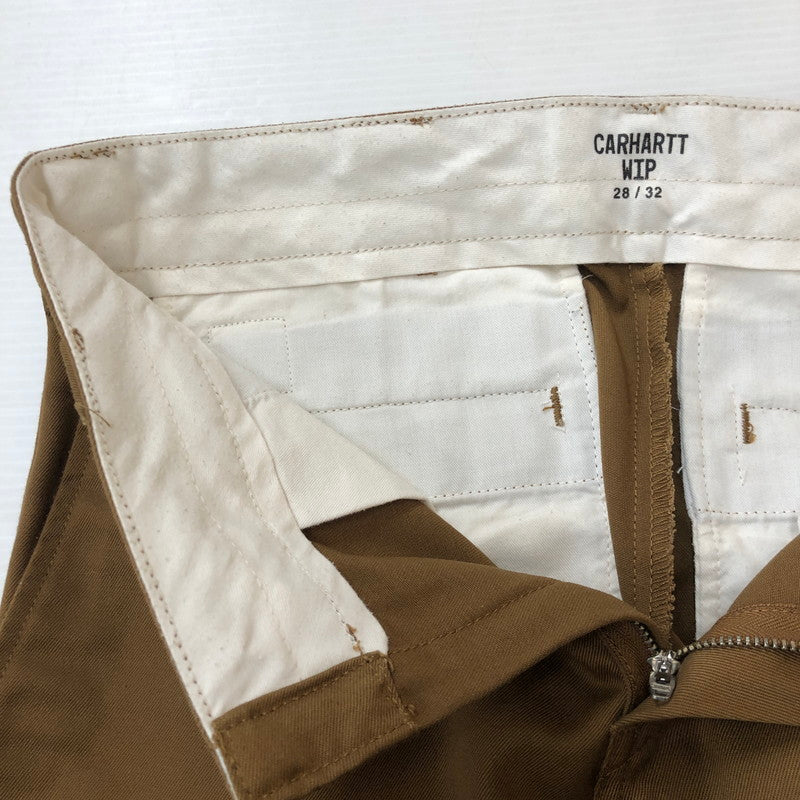 【中古品】【メンズ】 Carhartt WIP カーハート ワークインプログレス MASTER PANT IO20074 マスター パンツ ボトムス 156-250922-KS-28-tei サイズ：28 カラー：カーキ 万代Net店