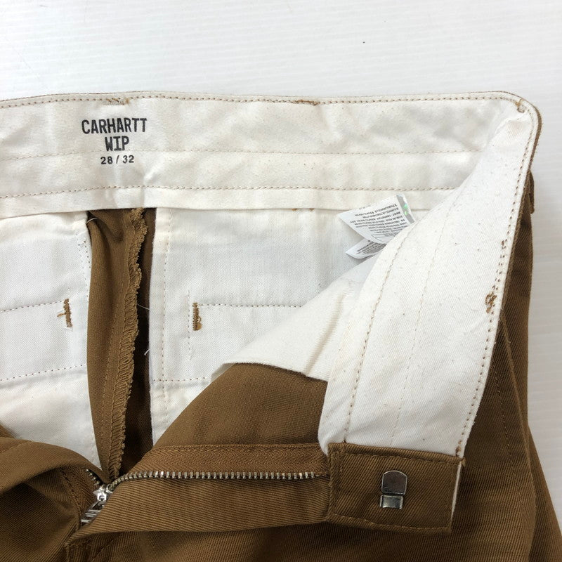 【中古品】【メンズ】 Carhartt WIP カーハート ワークインプログレス MASTER PANT IO20074 マスター パンツ ボトムス 156-250922-KS-28-tei サイズ：28 カラー：カーキ 万代Net店