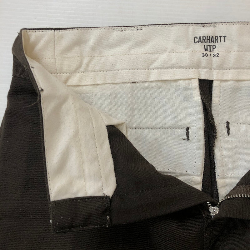 【中古品】【メンズ】 Carhartt WIP カーハート ワークインプログレス MASTER PANT IO20074 マスター パンツ ボトムス 156-250922-KS-29-tei サイズ：30 カラー：ブラウン 万代Net店