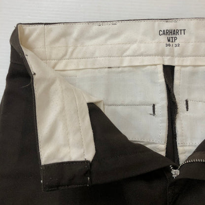 【中古品】【メンズ】 Carhartt WIP カーハート ワークインプログレス MASTER PANT IO20074 マスター パンツ ボトムス 156-250922-KS-29-tei サイズ：30 カラー：ブラウン 万代Net店