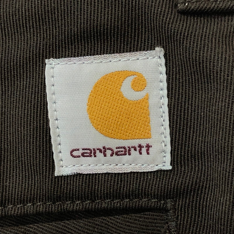 【中古品】【メンズ】 Carhartt WIP カーハート ワークインプログレス MASTER PANT IO20074 マスター パンツ ボトムス 156-250922-KS-29-tei サイズ：30 カラー：ブラウン 万代Net店