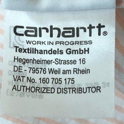 【中古品】【メンズ】 Carhartt カーハート Carhartt WIP カーハート ワークインプログレス S/S KAREV SHIRT I026297 ショートスリーブ シャツ 半袖 トップス ストライプ 145-250922-yo-21-tei サイズ：M カラー：ピンク 万代Net店