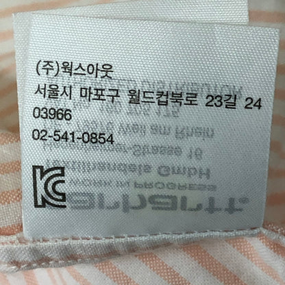 【中古品】【メンズ】 Carhartt カーハート Carhartt WIP カーハート ワークインプログレス S/S KAREV SHIRT I026297 ショートスリーブ シャツ 半袖 トップス ストライプ 145-250922-yo-21-tei サイズ：M カラー：ピンク 万代Net店