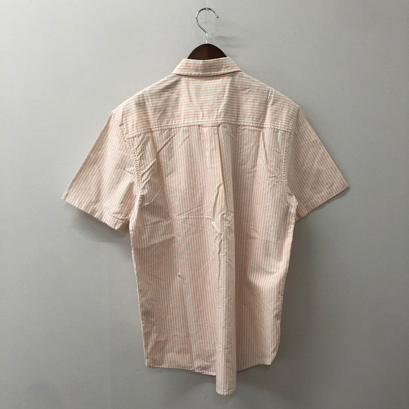 【中古品】【メンズ】 Carhartt カーハート Carhartt WIP カーハート ワークインプログレス S/S KAREV SHIRT I026297 ショートスリーブ シャツ 半袖 トップス ストライプ 145-250922-yo-21-tei サイズ：M カラー：ピンク 万代Net店
