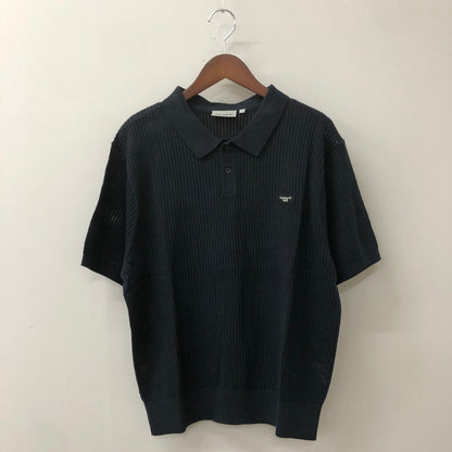 【中古品】【メンズ】 Carhartt WIP カーハート ワークインプログレス S/S KENWAY KNIT POLO A231050 ショートスリーブ ケンウェイ ニット ポロ 半袖 トップス 145-250922-yo-18-tei サイズ：S カラー：ブラック 万代Net店