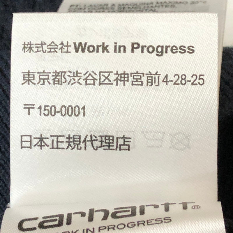 【中古品】【メンズ】 Carhartt WIP カーハート ワークインプログレス S/S KENWAY KNIT POLO A231050 ショートスリーブ ケンウェイ ニット ポロ 半袖 トップス 145-250922-yo-18-tei サイズ：S カラー：ブラック 万代Net店