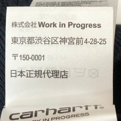 【中古品】【メンズ】 Carhartt WIP カーハート ワークインプログレス S/S KENWAY KNIT POLO A231050 ショートスリーブ ケンウェイ ニット ポロ 半袖 トップス 145-250922-yo-18-tei サイズ：S カラー：ブラック 万代Net店