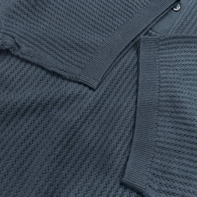 【中古品】【メンズ】 Carhartt WIP カーハート ワークインプログレス S/S KENWAY KNIT POLO A231050 ショートスリーブ ケンウェイ ニット ポロ 半袖 トップス 145-250922-yo-18-tei サイズ：S カラー：ブラック 万代Net店