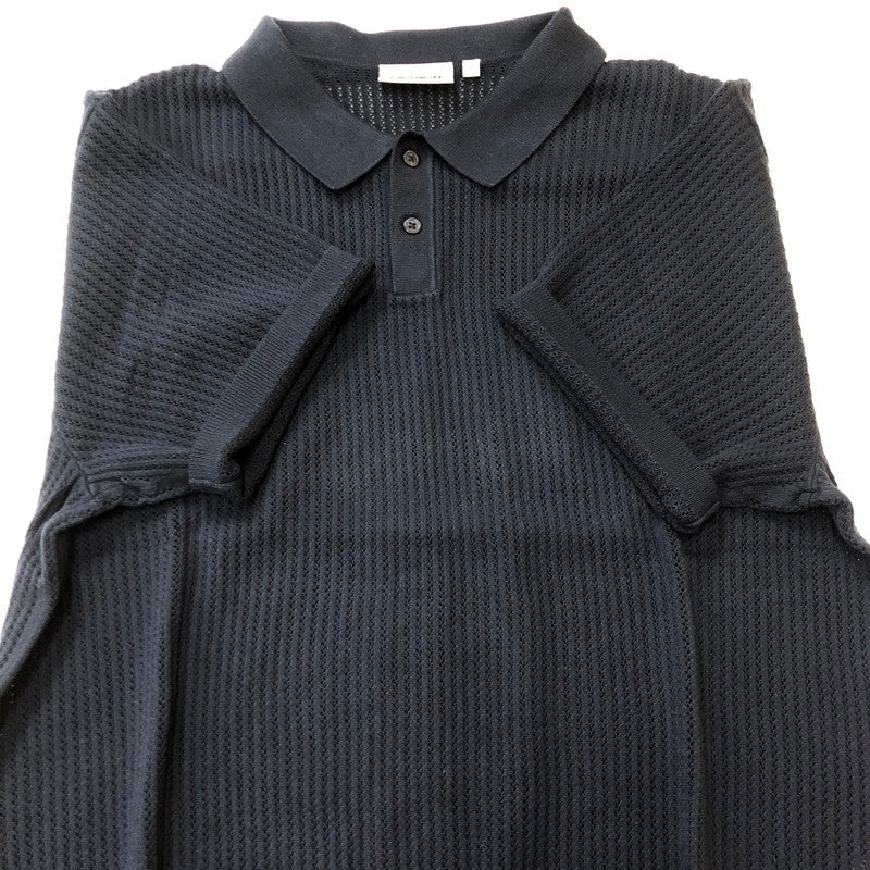 【中古品】【メンズ】 Carhartt WIP カーハート ワークインプログレス S/S KENWAY KNIT POLO A231050 ショートスリーブ ケンウェイ ニット ポロ 半袖 トップス 145-250922-yo-18-tei サイズ：S カラー：ブラック 万代Net店
