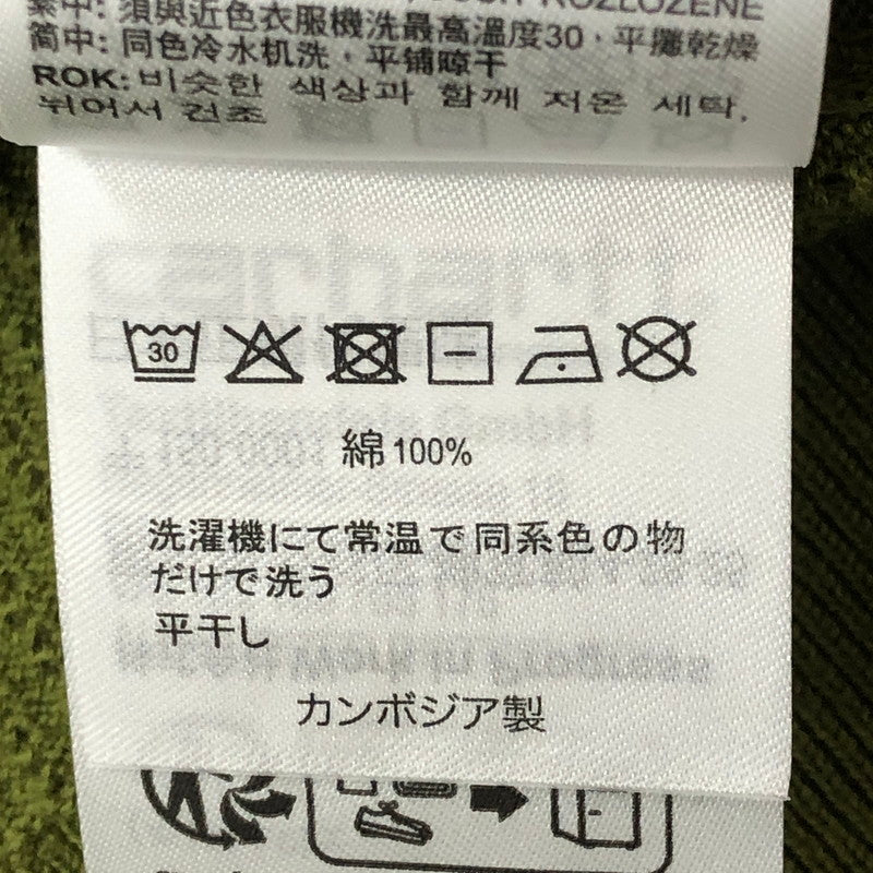 【中古品】【メンズ】 Carhartt WIP カーハート ワークインプログレス S/S KENWAY KNIT POLO A231050 ショートスリーブ ケンウェイ ニット ポロ 半袖 トップス 145-250922-yo-19-tei サイズ：S カラー：カーキ 万代Net店