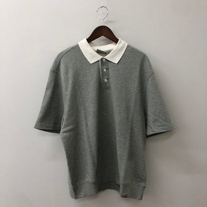 【中古品】【メンズ】 Carhartt WIP カーハート ワークインプログレス S/S TALTUM RUGBY SWEAT I031487 ショートスリーブ テイタムラグビー スウェット 半袖 トップス 145-250922-yo-20-tei サイズ：M カラー：グレー 万代Net店