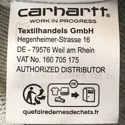 【中古品】【メンズ】 Carhartt WIP カーハート ワークインプログレス S/S TALTUM RUGBY SWEAT I031487 ショートスリーブ テイタムラグビー スウェット 半袖 トップス 145-250922-yo-20-tei サイズ：M カラー：グレー 万代Net店
