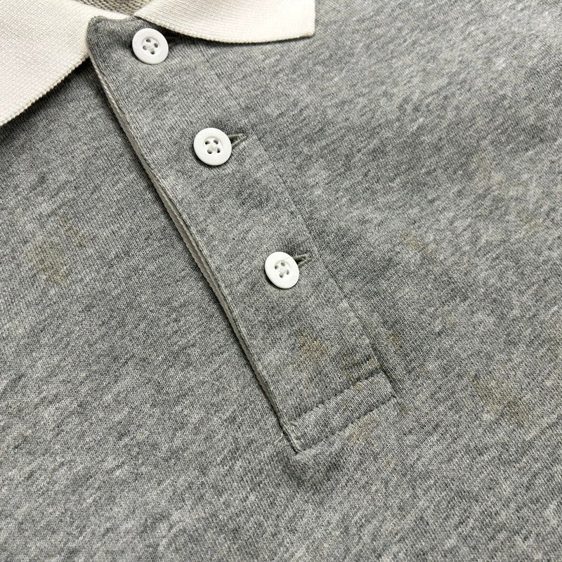 【中古品】【メンズ】 Carhartt WIP カーハート ワークインプログレス S/S TALTUM RUGBY SWEAT I031487 ショートスリーブ テイタムラグビー スウェット 半袖 トップス 145-250922-yo-20-tei サイズ：M カラー：グレー 万代Net店