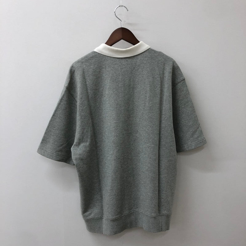 【中古品】【メンズ】 Carhartt WIP カーハート ワークインプログレス S/S TALTUM RUGBY SWEAT I031487 ショートスリーブ テイタムラグビー スウェット 半袖 トップス 145-250922-yo-20-tei サイズ：M カラー：グレー 万代Net店