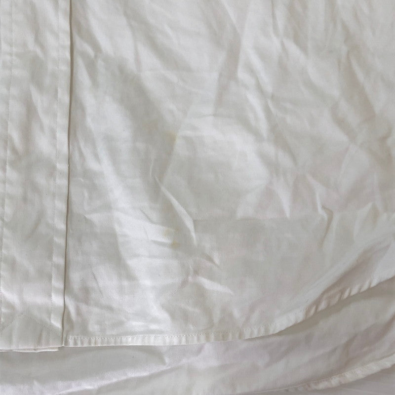 【中古品】【メンズ】 RALPH LAUREN ラルフローレン BAND COLOR L/S SHIRT バンドカラー ロングスリーブ シャツ 長袖 トップス 147-250929-KS-17-tei サイズ：17 1/2 カラー：ホワイト 万代Net店