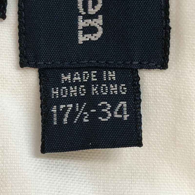 【中古品】【メンズ】 RALPH LAUREN ラルフローレン BAND COLOR L/S SHIRT バンドカラー ロングスリーブ シャツ 長袖 トップス 147-250929-KS-17-tei サイズ：17 1/2 カラー：ホワイト 万代Net店