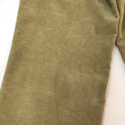 【中古品】【メンズ】 AURALEE オーラリー 18SS WASHED CORDUROY SLACKS A8SP02NC ウォッシュド コーデュロイ スラックス ボトムス 151-251003-yo-15-tei サイズ：4 カラー：カーキ 万代Net店