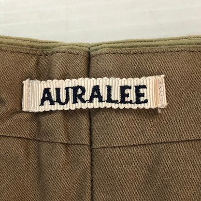 【中古品】【メンズ】 AURALEE オーラリー 18SS WASHED CORDUROY SLACKS A8SP02NC ウォッシュド コーデュロイ スラックス ボトムス 151-251003-yo-15-tei サイズ：4 カラー：カーキ 万代Net店