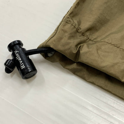 【現状渡し品】【メンズ】 RIVALLEY リバレイ STREAM RAIN JACKET 2 ストリーム レイン ジャケット 2 144-260715-sa-10-tei サイズ：L カラー：ブラウン系 万代Net店