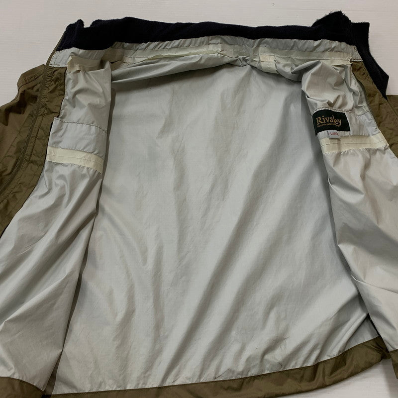 【現状渡し品】【メンズ】 RIVALLEY リバレイ STREAM RAIN JACKET 2 ストリーム レイン ジャケット 2 144-260715-sa-10-tei サイズ：L カラー：ブラウン系 万代Net店