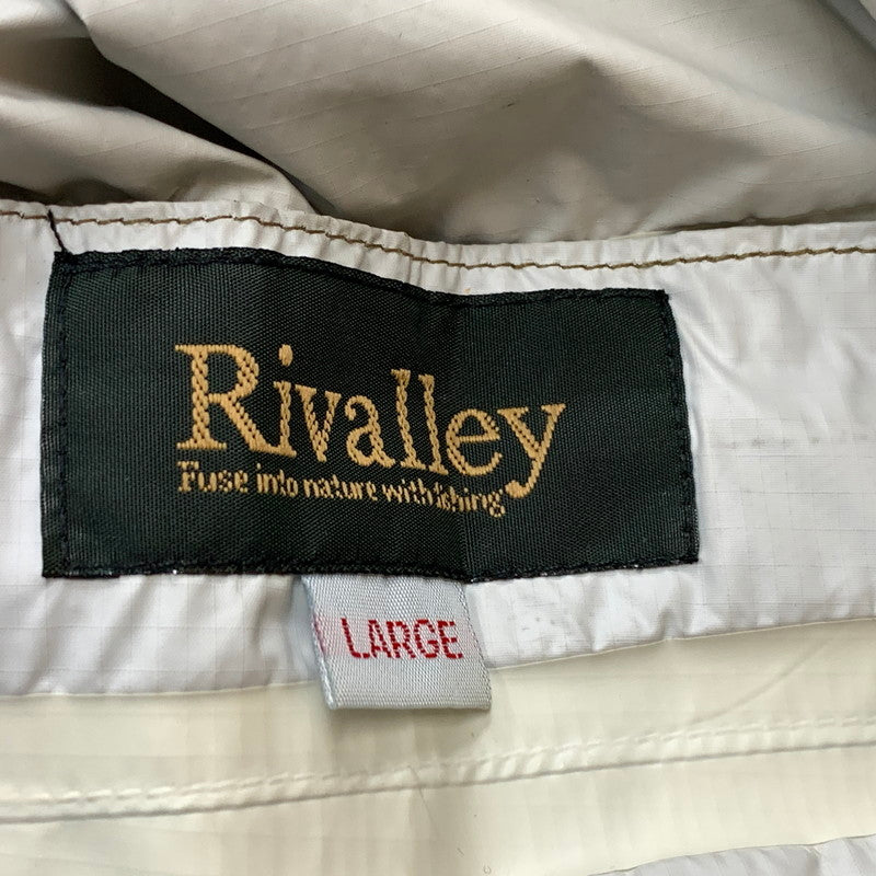 【現状渡し品】【メンズ】 RIVALLEY リバレイ STREAM RAIN JACKET 2 ストリーム レイン ジャケット 2 144-260715-sa-10-tei サイズ：L カラー：ブラウン系 万代Net店