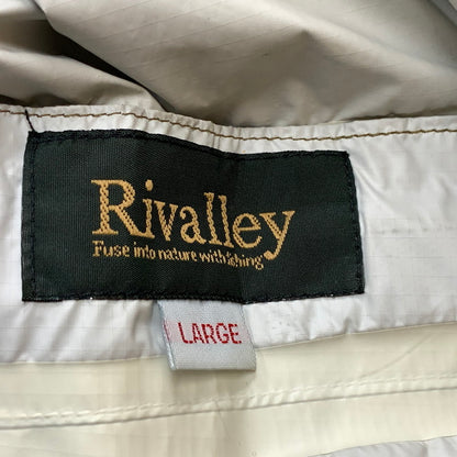 【現状渡し品】【メンズ】 RIVALLEY リバレイ STREAM RAIN JACKET 2 ストリーム レイン ジャケット 2 144-260715-sa-10-tei サイズ：L カラー：ブラウン系 万代Net店