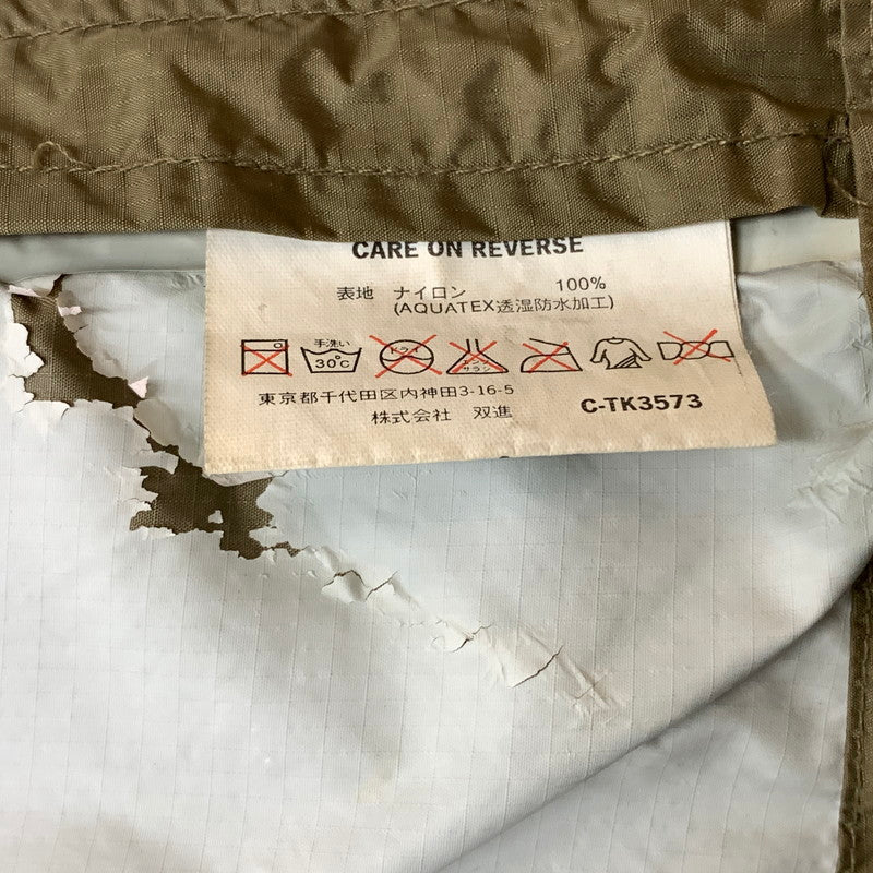 【現状渡し品】【メンズ】 RIVALLEY リバレイ STREAM RAIN JACKET 2 ストリーム レイン ジャケット 2 144-260715-sa-10-tei サイズ：L カラー：ブラウン系 万代Net店