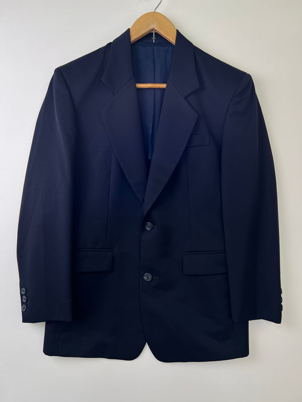 【中古品】【メンズ】 J.PRESS ジェイプレス WOOL TAILORED JACKET BS.1002 ウールテーラードジャケット アウター 145-260916-YS-10-hon サイズ：T-156 カラー：ネイビー 万代Net店