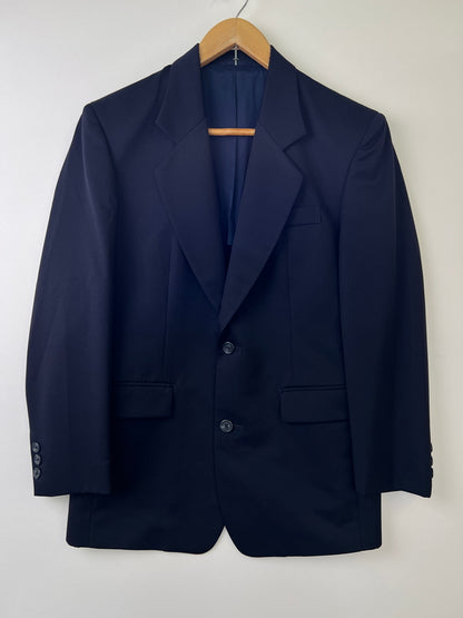 【中古品】【メンズ】 J.PRESS ジェイプレス WOOL TAILORED JACKET BS.1002 ウールテーラードジャケット アウター 145-260916-YS-10-hon サイズ：T-156 カラー：ネイビー 万代Net店