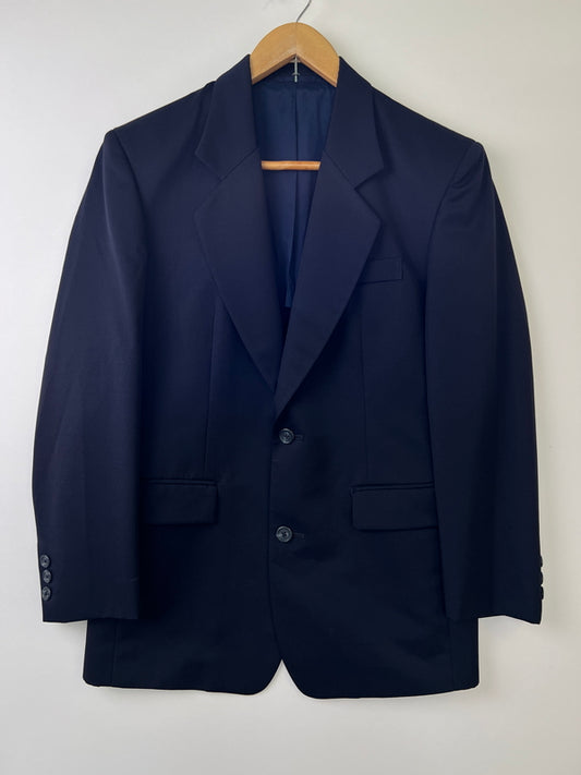 【中古品】【メンズ】 J.PRESS ジェイプレス WOOL TAILORED JACKET BS.1002 ウールテーラードジャケット アウター 145-260916-YS-10-hon サイズ：T-156 カラー：ネイビー 万代Net店